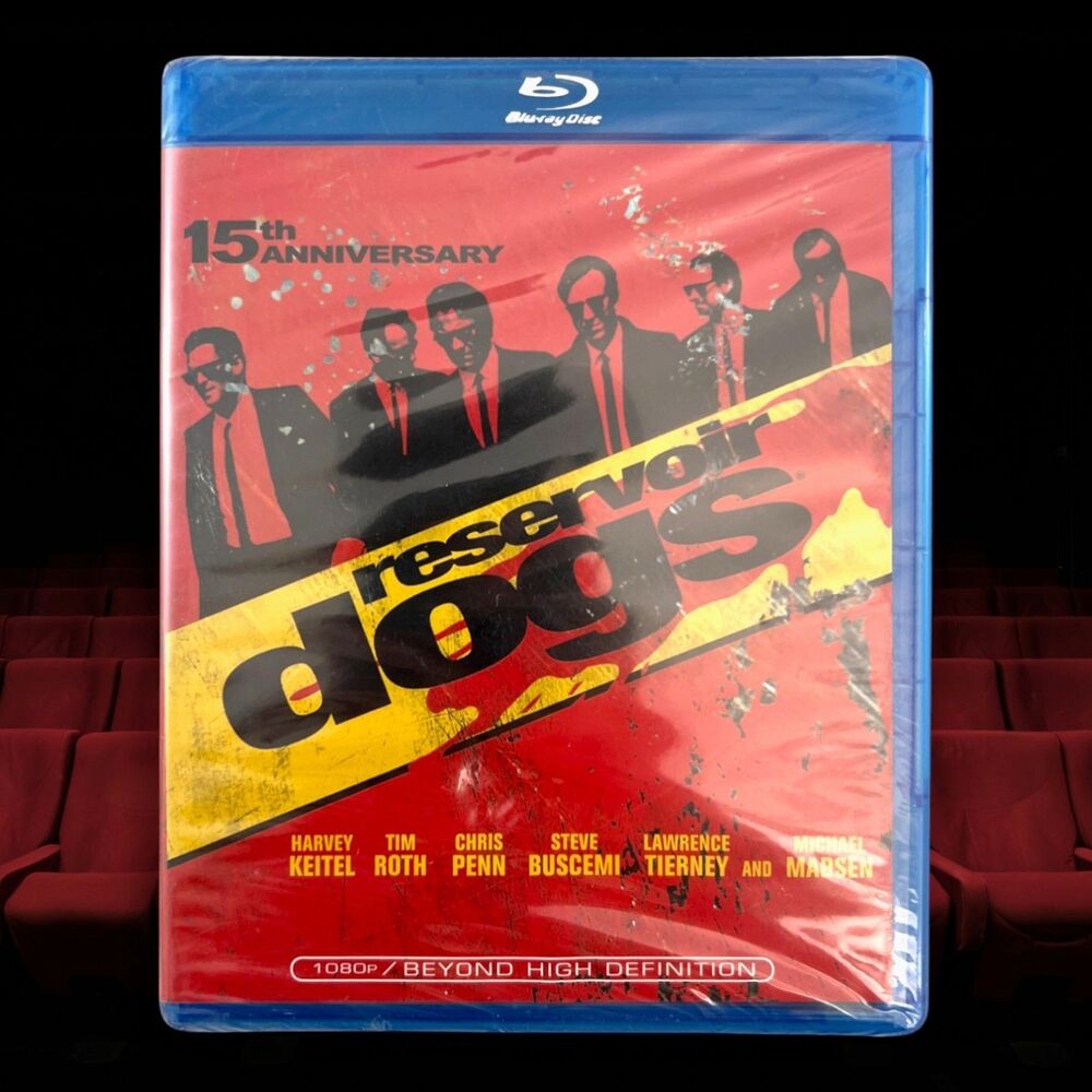 Reservoir Dogs 15th Anniversary Blu-Ray Sealed Tarantino